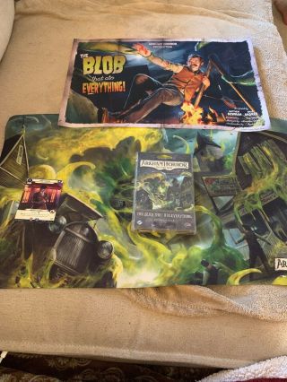 Arkham Horrow Lcg The Blob That Ate Everything Promos,  Cards And Mat Gencon 2019