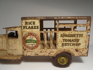 Vintage Antique 1930 ' s MetalCraft Heinz Pickle Truck - Decals 4