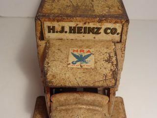 Vintage Antique 1930 ' s MetalCraft Heinz Pickle Truck - Decals 6