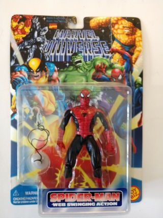 Marvel Universe Spider - Man 5 " Action Figure Nip 1996 Toybiz
