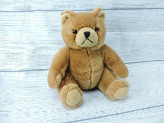 Vintage Hard Rock Cafe Teddy Bear Plush Stuffed Animal Grumpy Angry Look Brown