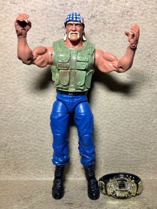 Wwe Mattel Elite Custom Hulk Hogan Summerslam 1991 Wrestling Figure Wwf Wcw