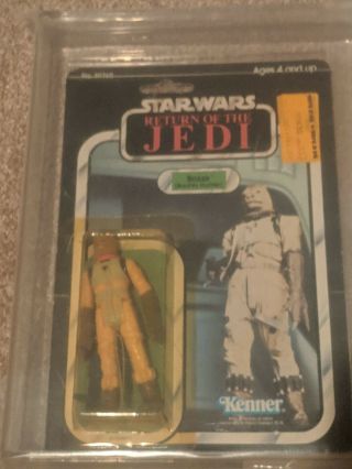 Vintage Star Wars Return Of The Jedi Bossk Afa 80y 80/80/80
