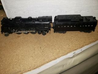 Lionel 2037 Locomotive With Whistle Tender/magnetraction/smoke/light
