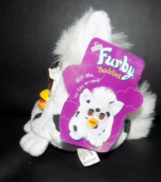 Hungry Please 1999 Furby Buddies Plush Bean Bag Toy Tiger Electronics w/Tag 2