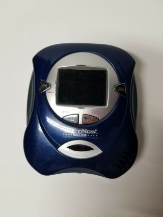 Video Now Color Portable Video Player Blue W/case,  8 Discs Great 3
