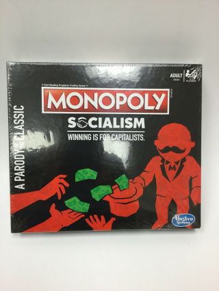 Monopoly Socialism Edition Hasbro Open Box