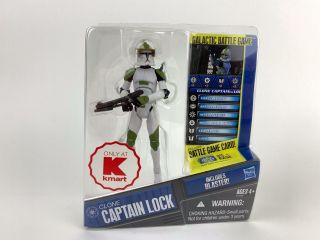 Star Wars Clone Wars Clone Trooper Captain Lock Kmart Exclusive - Loose Complete