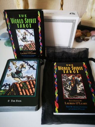 World Spirit Tarot Jessica Sczuka Godino Oop Rare First Edition