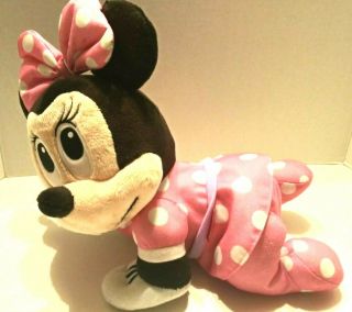 Disney Fisher Price Touch N Crawl Minnie Mouse Electronic Talking Plush Doll 3