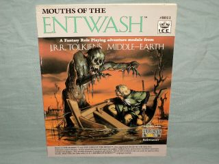 I.  C.  E.  Merp 1st Edition Adventure - Mouths Of The Entwash (rare And Exc)