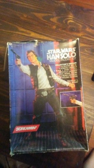 Han Solo And Chewbacca Star Wars Screamin 1/4 Scale Model Kit