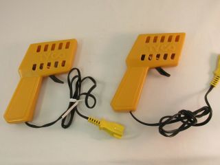 Tyco Trigger Hand Held Controllers Pair W/terminal Plugs Vn