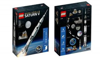 Lego 21309 Nasa Apollo Saturn V 100 Complete