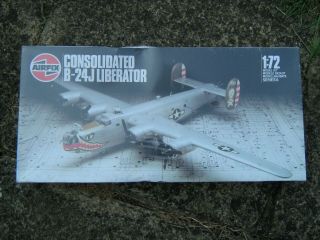 Collectable - Airfix - 1:72 Consolidated B - 24j Liberator - Kit - 1986