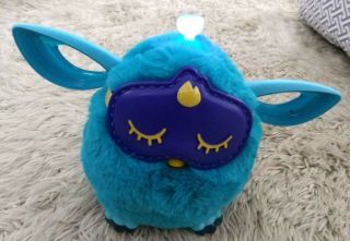 Furby Connect Hasbro Bluetooth Interactive Toy Teal Blue - With Mask -