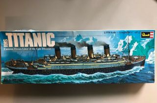 Rms Titanic,  Ocean Liner Ship,  Plastic Model Kit,  Scale 1:570 Revell