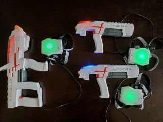 Laser X Laser Tag - 3 Player Gaming Set