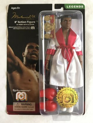 Mego Legends Muhammad Ali 8” Action Figure Random Number