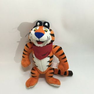 Kellogs Frosted Flakes Tony The Tiger Plush 8 " Vintage Stuffed Animal Toy 1997
