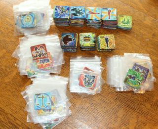 390,  Panini Staks Yu - Gi - Oh Magnets 92 Rare Holo Foil Magnets Yugioh