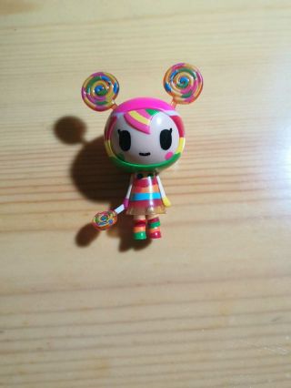 Tokidoki Donut Family Rainbow Lollipop Mini Figure Confirm Designer Anime Doll 2