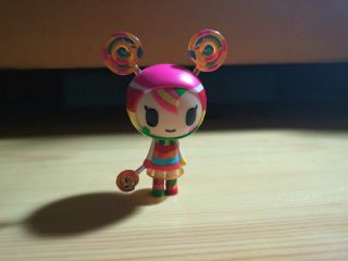 Tokidoki Donut Family Rainbow Lollipop Mini Figure Confirm Designer Anime Doll 7