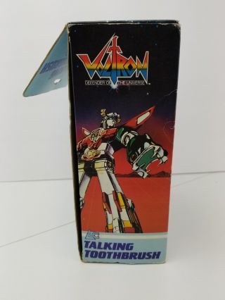 1985 HG Toys Voltron Defender Of The Universe TALKING Toothbrush LJN 4