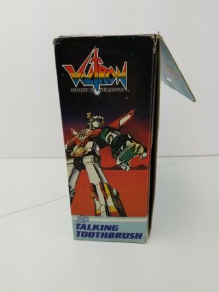 1985 HG Toys Voltron Defender Of The Universe TALKING Toothbrush LJN 7
