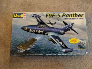 Revell 1:48 F9f - 5 Panther Plastic Model Kit 85 - 6865 - No Book