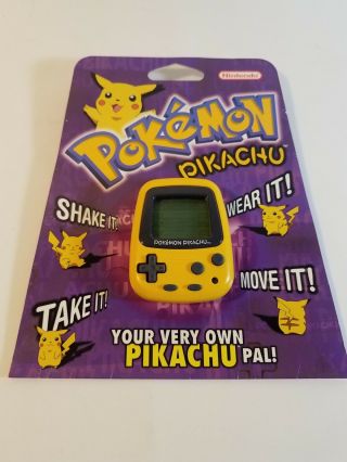 Pokémon Pikachu Virtual Pet Tomagotchi Nintendo - 1998