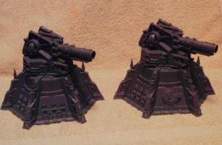 Warhammer 40k Wall Of Martyrs Vengeance Weapon Battery Battle Cannons Oop