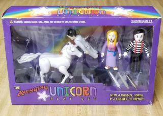 The Avenging Unicorn Play Set With 3 Figures And 4 Magical Horns &