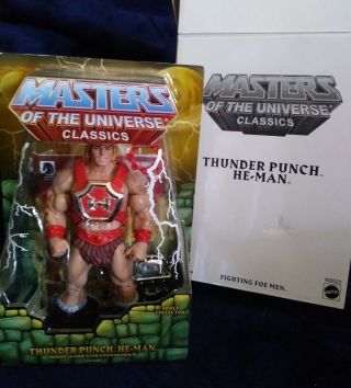 Thunder Punch He - Man Masters Of Universe Classics Mattel