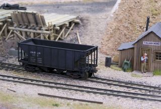 Hon3 Brass 2 - Bay Hopper By Hallmark Models Painted For D&rgw.