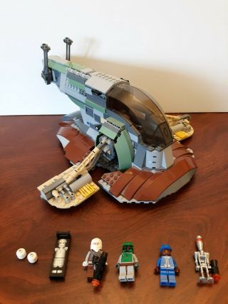 Lego Star Wars 6209 Slave I - - Complete W/minifigs