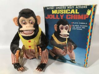 Made In Japan Ck Musical Jolly Chimp No.  4910