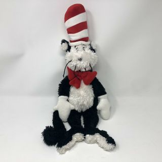 Manhattan Toy Dr.  Seuss The Cat In The Hat 27 " Soft Stuffed Animal Toy Large
