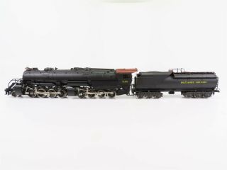 Ho Scale Rivarossi B&o Baltimore & Ohio 2 - 8 - 8 - 0 Steam Powered 7155 W/ Lights