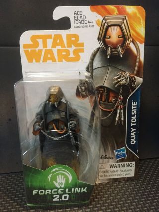 Star Wars Force Link 2.  0 Quay Tolsite Solo Movie Kessel Gangster Rare