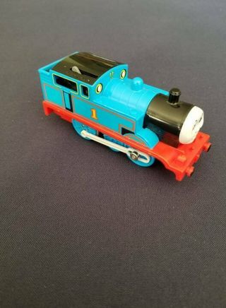 1992 Tomy Thomas & Friends 1 Thomas Trackmaster Motorized Blue Train Engine