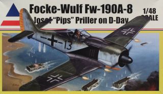 Accurate Miniatures 1:48 Focke - Wulf Fw - 190 A - 8 Josef Priller D - Day Kit 0402u