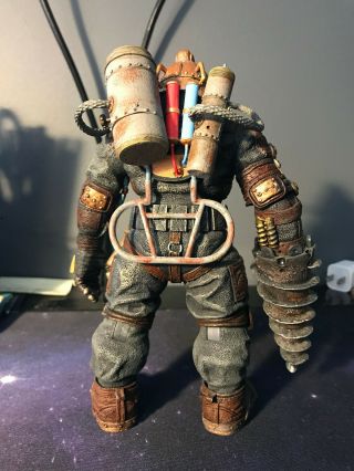 NECA 2009 Bioshock 2 Subject Delta Big Daddy & Little Sister Action Figure Loose 4