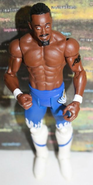 Wwe Kofi Kingston Mattel Basic Wrestling Action Figure Series 60 Superstar Blue