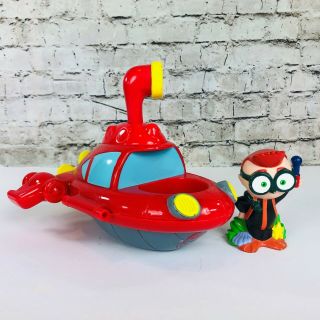 Disney Little Einsteins Rocket Adventure Submarine Bath Toy with Leo Figure 2