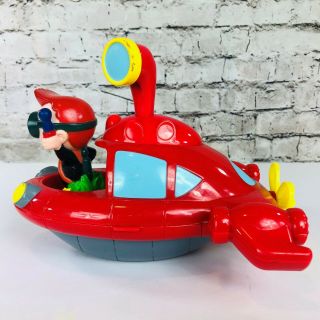 Disney Little Einsteins Rocket Adventure Submarine Bath Toy with Leo Figure 5