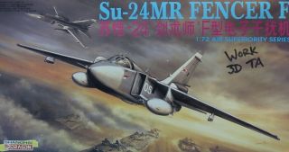Dragon Dml 1:72 Su - 24 Mr/mp Fencer E/f Plastic Aircraft Model Kit 2516u