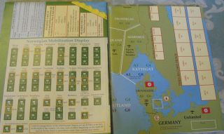 INVASION: NORWAY Case North April - 1940 GMT Punched & 2