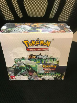 Pokemon Trading Card Game: Sun And Moon Celestial Storm Booster Box