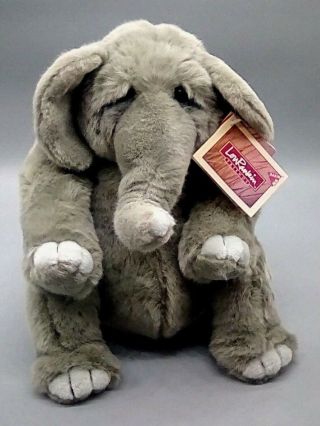 Lou Rankin Friends Hoover Gray Elephant 14 " Plush Stuffed Animal Dakin